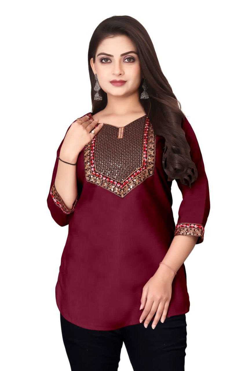 Ynf Cotton RIN220 MAJESTIC Kurti Plus Size Collections Wholesale Short Kurtis Fancy Kurti Manufacturer