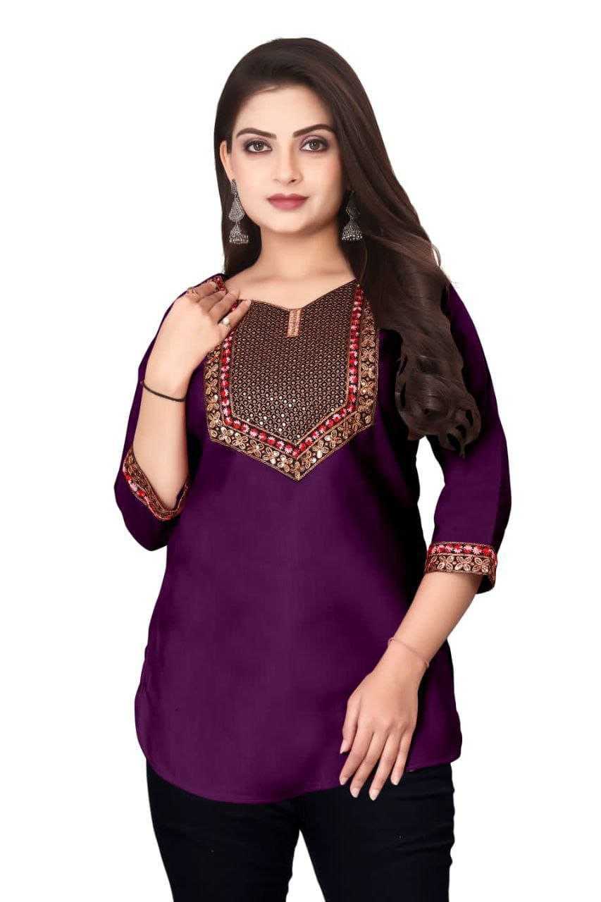 Ynf Cotton RIN220 MAJESTIC Kurti Plus Size Collections Wholesale Short Kurtis Fancy Kurti Manufacturer