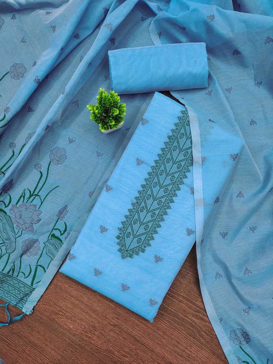 Ynf Cotton RIN221 AHALYA VOL 12 Suits & Dresses Wholesale Ladies Suits Unstitched Suits Embroidery Suits Manufacturer