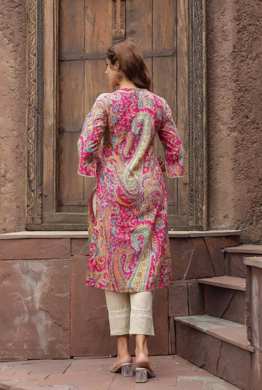 Ynf Cotton RIN222 BS-97 Kurti Wholesale Designer Kurtis Printed Kurtis Cotton Kurtis Manufacturer