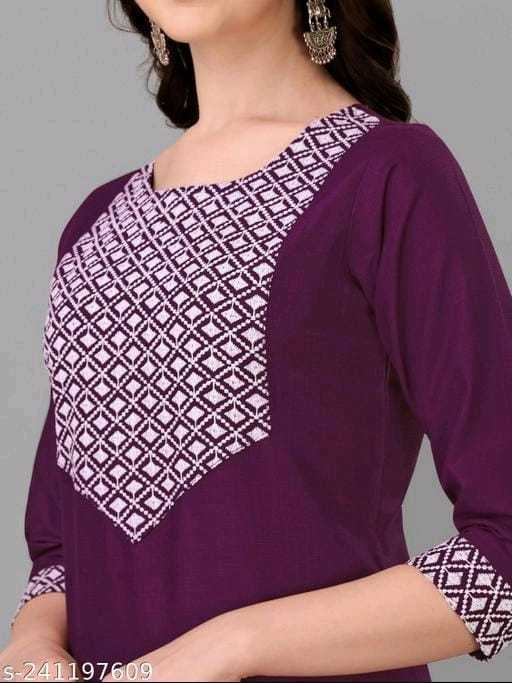 Ynf Cotton RIN222 SHREEVA Kurti Wholesale Designer Kurtis Cotton Kurtis Embroidered Kurtis Manufacturer