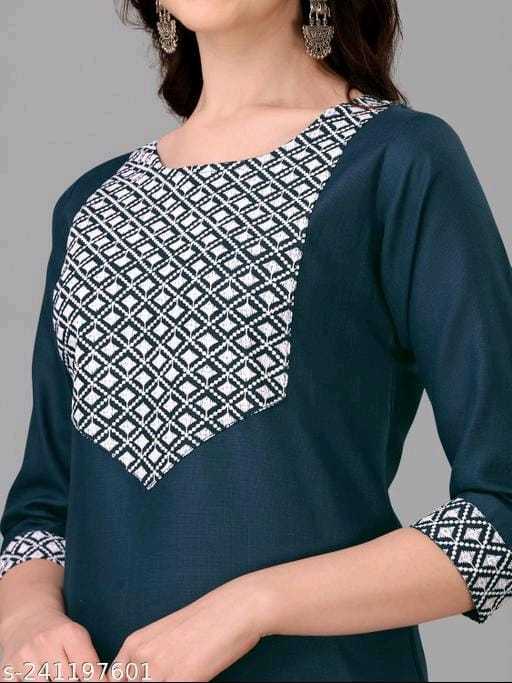 Ynf Cotton RIN222 SHREEVA Kurti Wholesale Designer Kurtis Cotton Kurtis Embroidered Kurtis Manufacturer