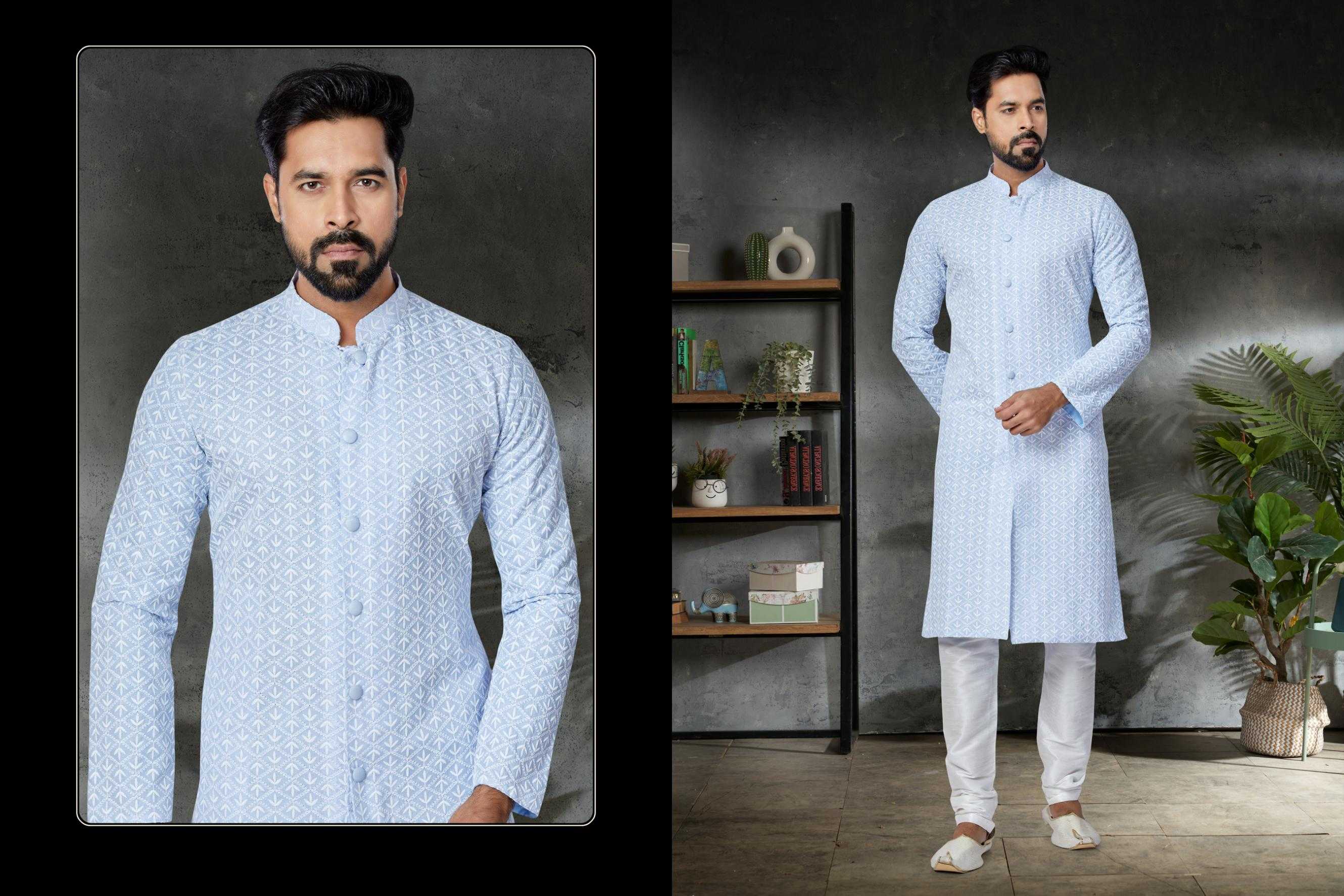 Ynf Cotton RIN223 3032A Mens Wear Wholesale Mens Kurtas Mens Kurta Pyjama Men Wedding kurta Manufacturer