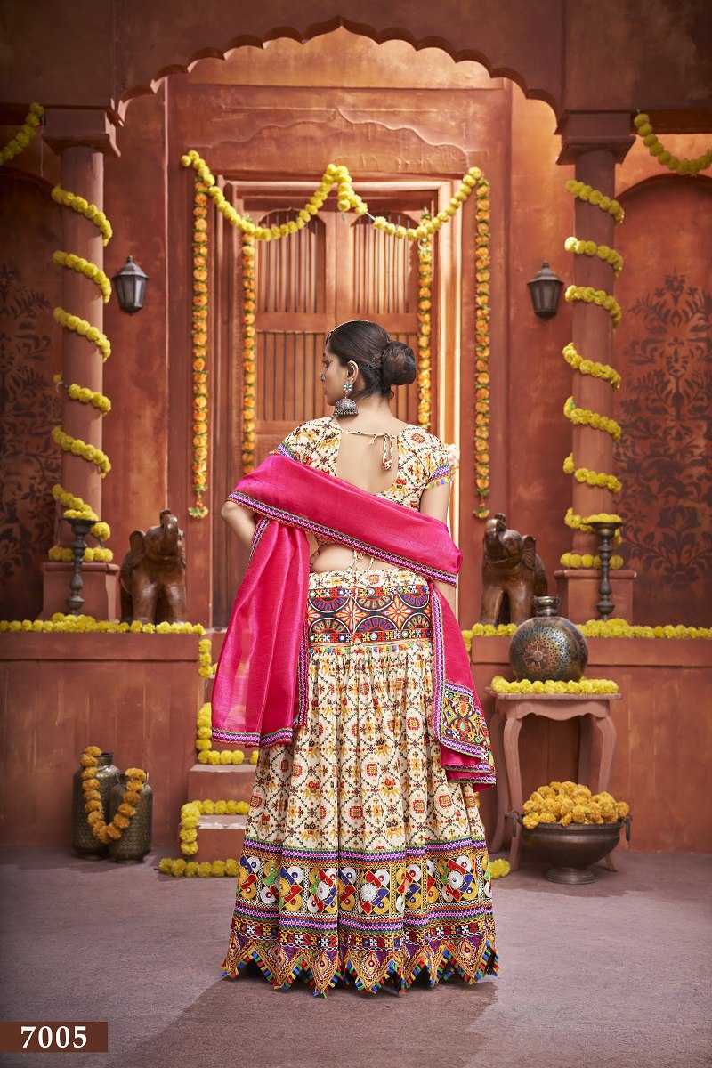 Ynf Cotton RIN227 7005 Lehengas Festive Collections Wholesale Silk Lehenga Navratri Chaniya Choli Manufacturer