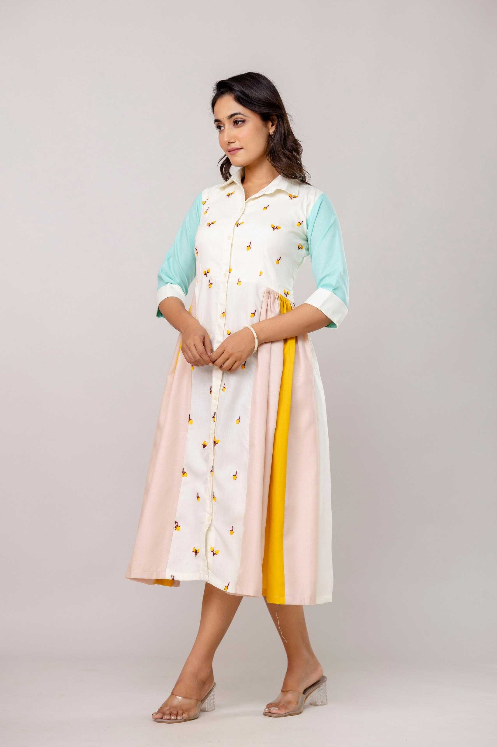 Ynf Cotton RIN228 94 Kurti Wholesale Casual Kurtis Festive Kurtis Printed Kurtis Embroidered Kurtis Manufacturer