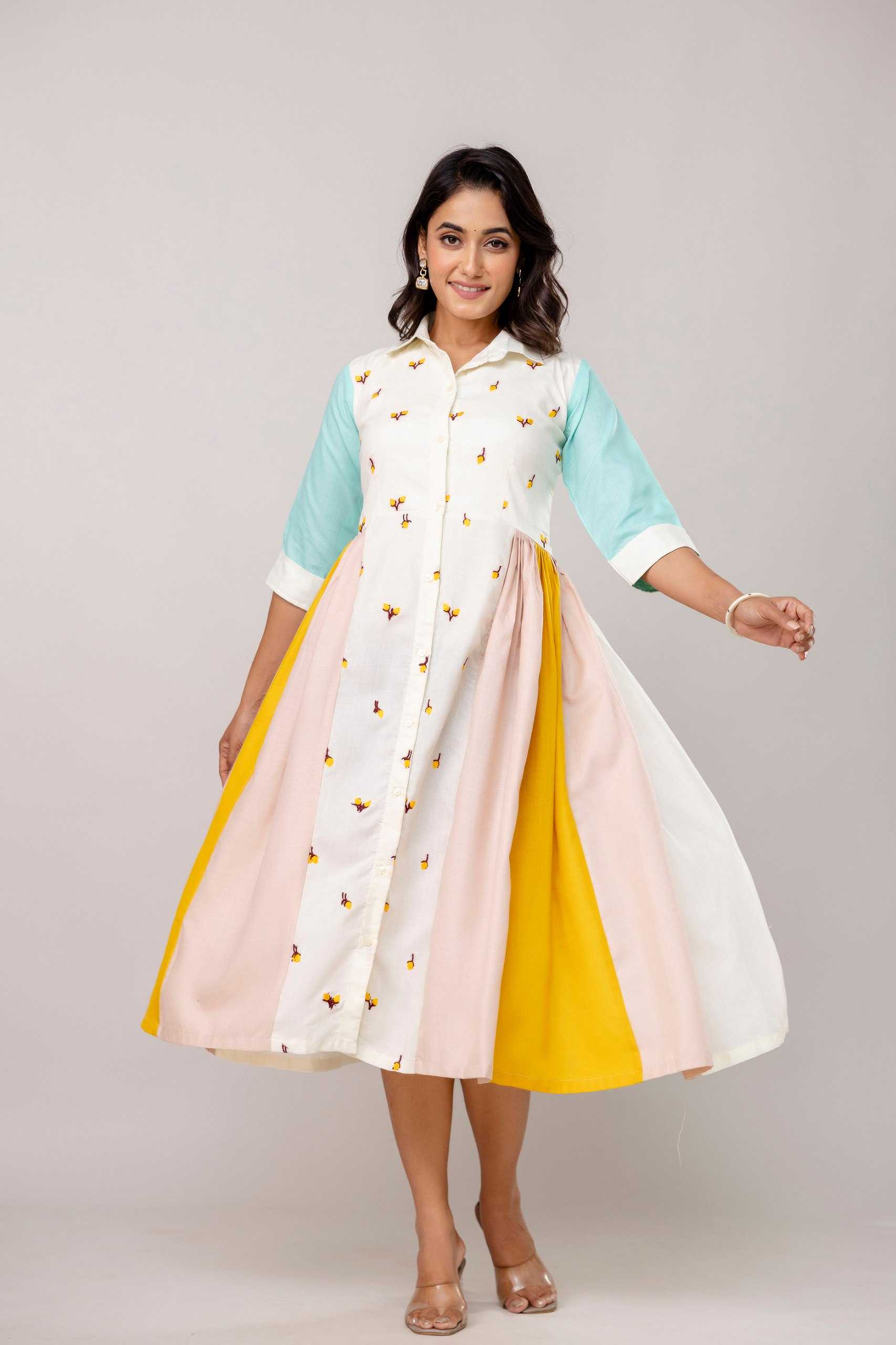 Ynf Cotton RIN228 94 Kurti Wholesale Casual Kurtis Festive Kurtis Printed Kurtis Embroidered Kurtis Manufacturer