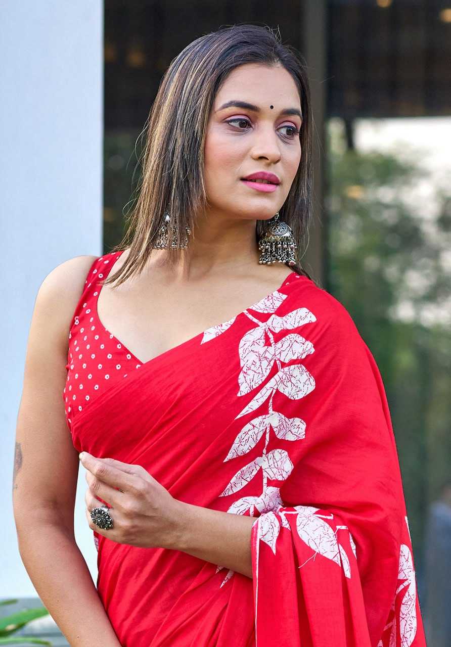 Ynf Cotton RIN229 1 KOMAL Sarees Wholesale Printed Cotton Saree Cotton Sarees Mulmul Cotton Sarees Manufacturer