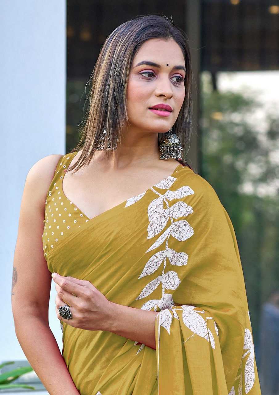Ynf Cotton RIN229 1 KOMAL Sarees Wholesale Printed Cotton Saree Cotton Sarees Mulmul Cotton Sarees Manufacturer