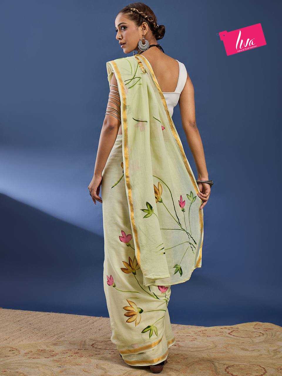 Ynf Cotton RIN229 1 Sarees Wholesale Printed Cotton Saree Cotton Sarees Mulmul Cotton Sarees Manufacturer