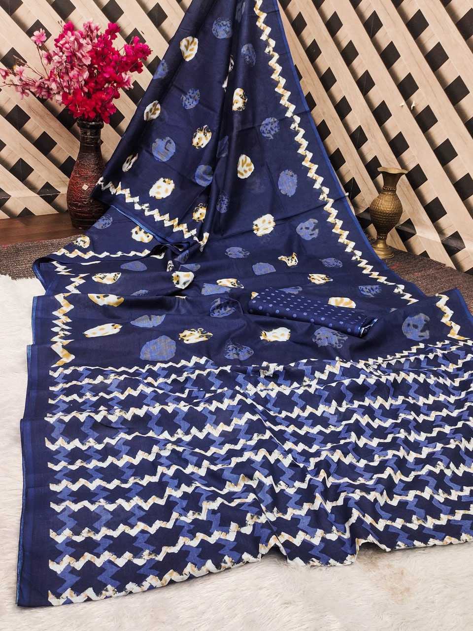 Ynf Cotton RIN229 113 Sarees Wholesale Designer Sarees Fancy Sarees Ladies Sarees Manufacturer
