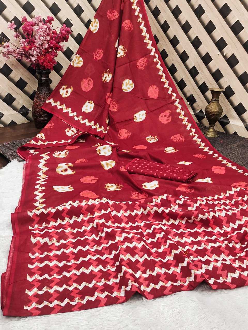 Ynf Cotton RIN229 113 Sarees Wholesale Designer Sarees Fancy Sarees Ladies Sarees Manufacturer