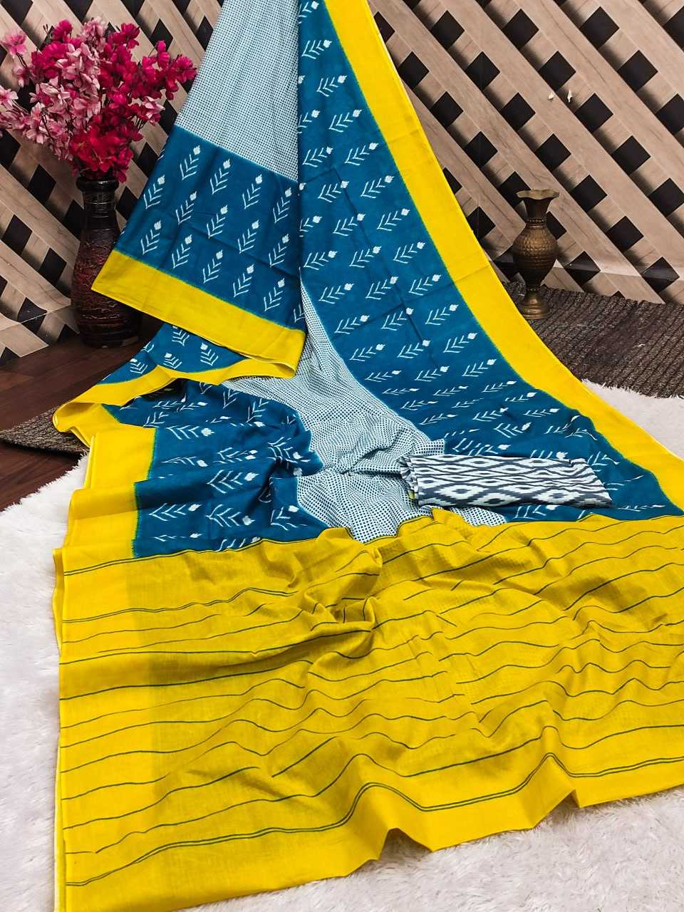 Ynf Cotton RIN229 115 Sarees Wholesale Printed Cotton Saree Cotton Sarees Mulmul Cotton Sarees Manufacturer