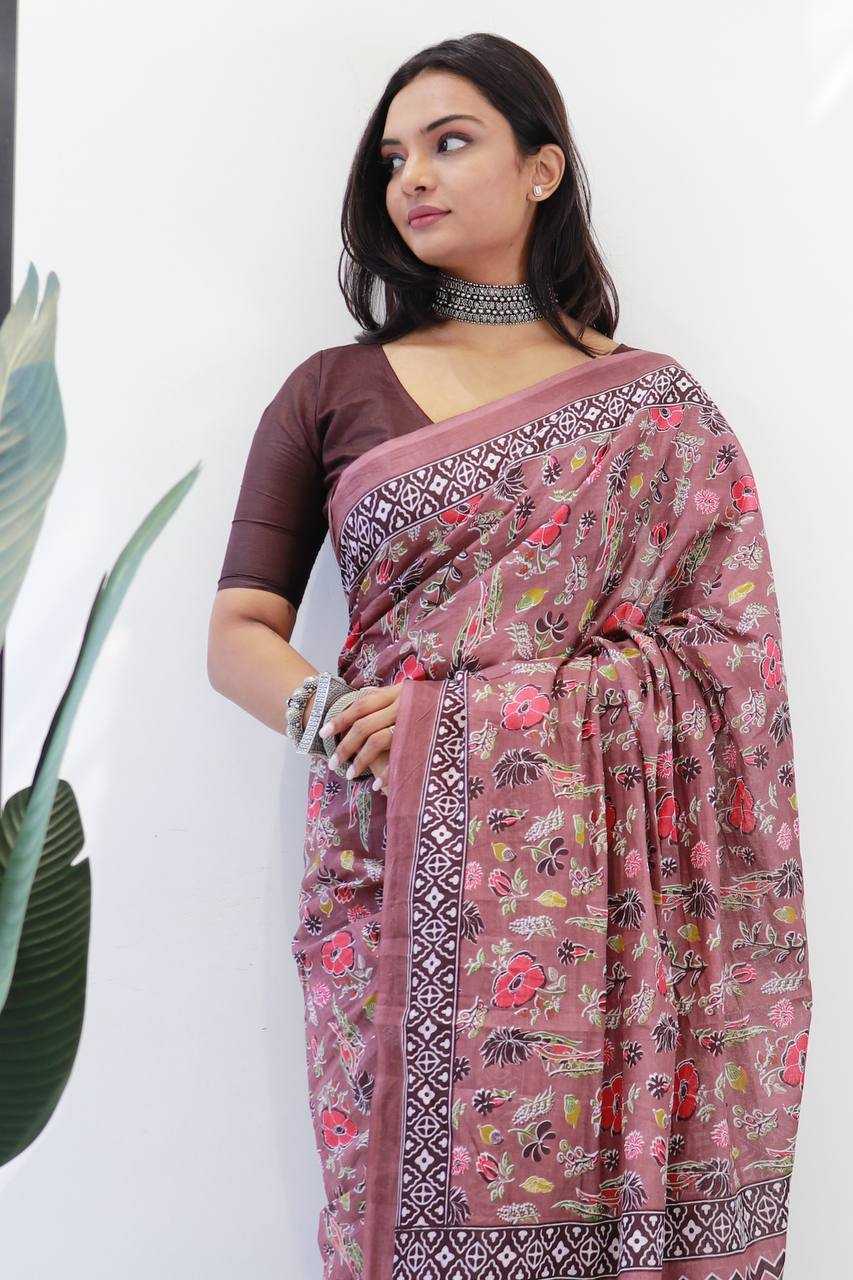 Ynf Cotton RIN229 120 Sarees Wholesale Party Wear Sarees Fancy Sarees Printed Sarees Manufacturer