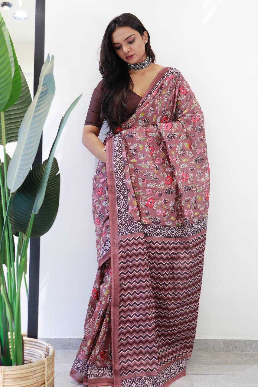 Ynf Cotton RIN229 120 Sarees Wholesale Party Wear Sarees Fancy Sarees Printed Sarees Manufacturer