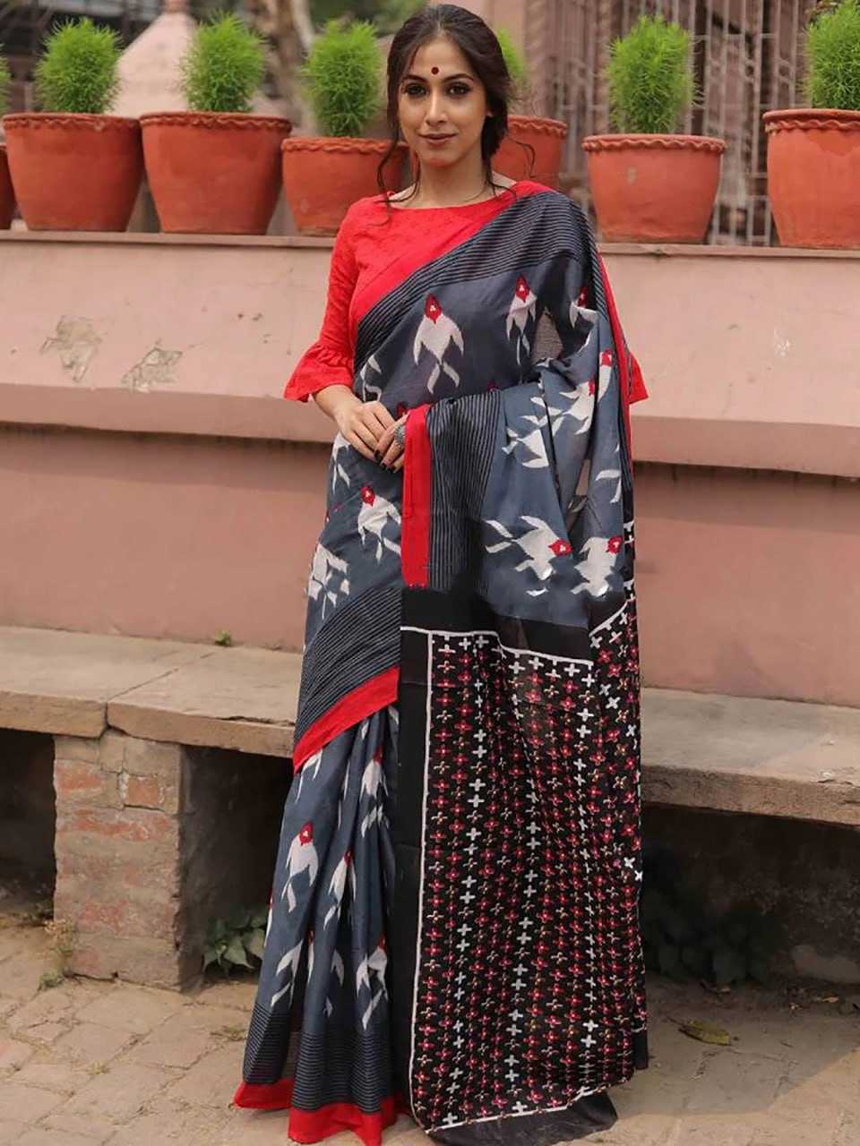 Ynf Cotton RIN229 125 Sarees Wholesale Printed Cotton Saree Cotton Sarees Mulmul Cotton Sarees Manufacturer