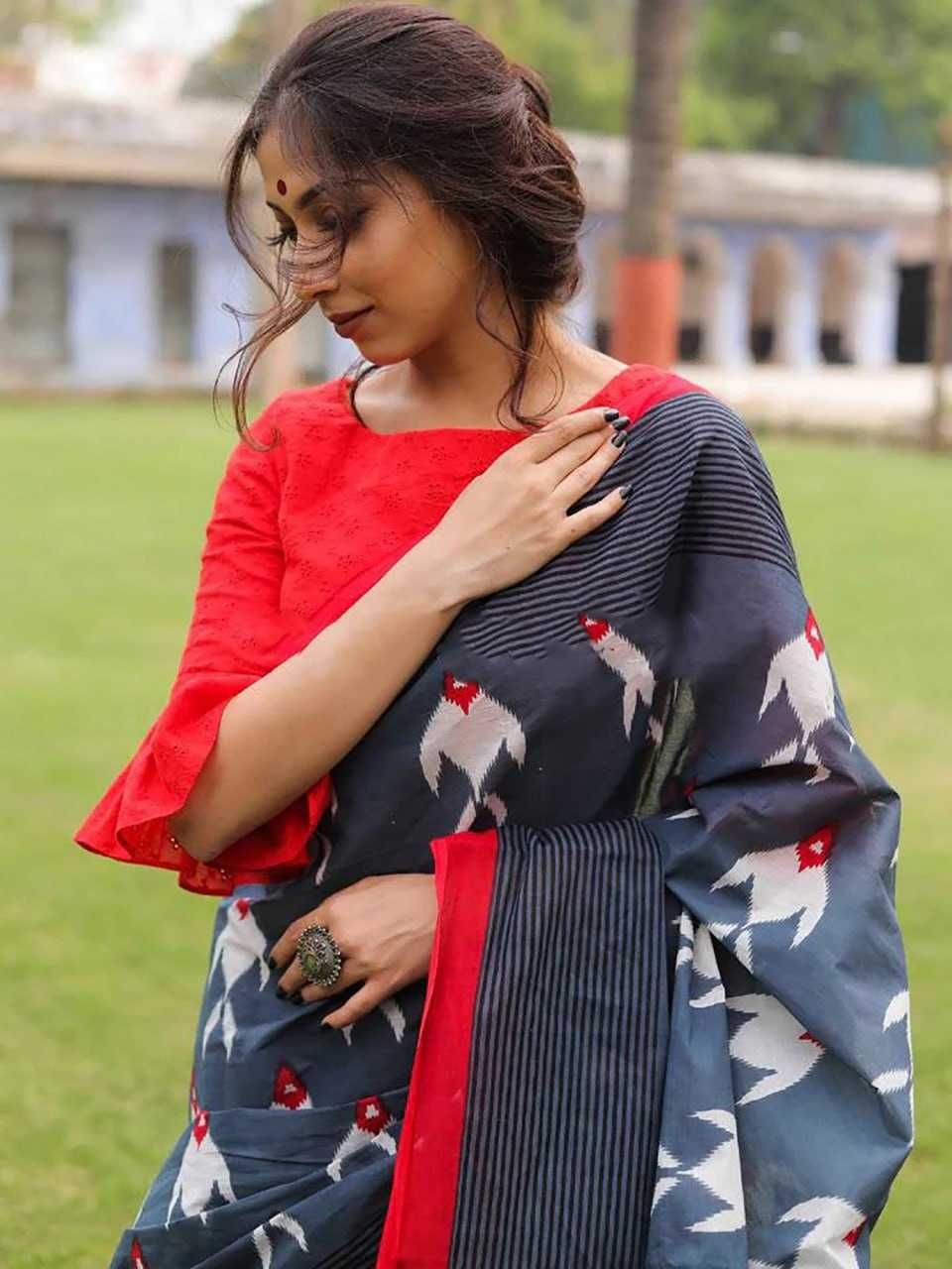 Ynf Cotton RIN229 125 Sarees Wholesale Printed Cotton Saree Cotton Sarees Mulmul Cotton Sarees Manufacturer