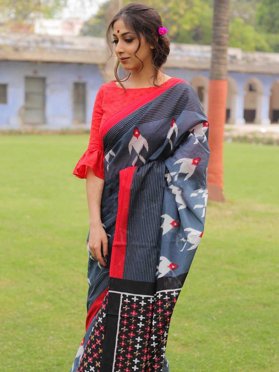 Ynf Cotton RIN229 125 Sarees Wholesale Printed Cotton Saree Cotton Sarees Mulmul Cotton Sarees Manufacturer