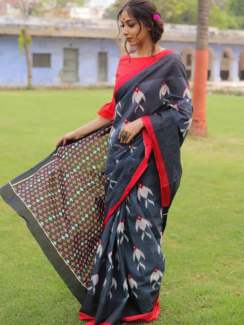 Ynf Cotton RIN229 125 Sarees Wholesale Printed Cotton Saree Cotton Sarees Mulmul Cotton Sarees Manufacturer