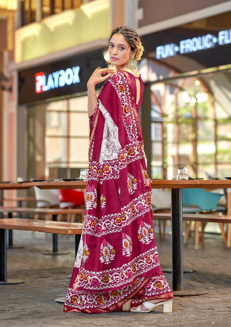 Ynf Cotton RIN229 83 Sarees Wholesale Printed Cotton Saree Cotton Sarees Mulmul Cotton Sarees Manufacturer