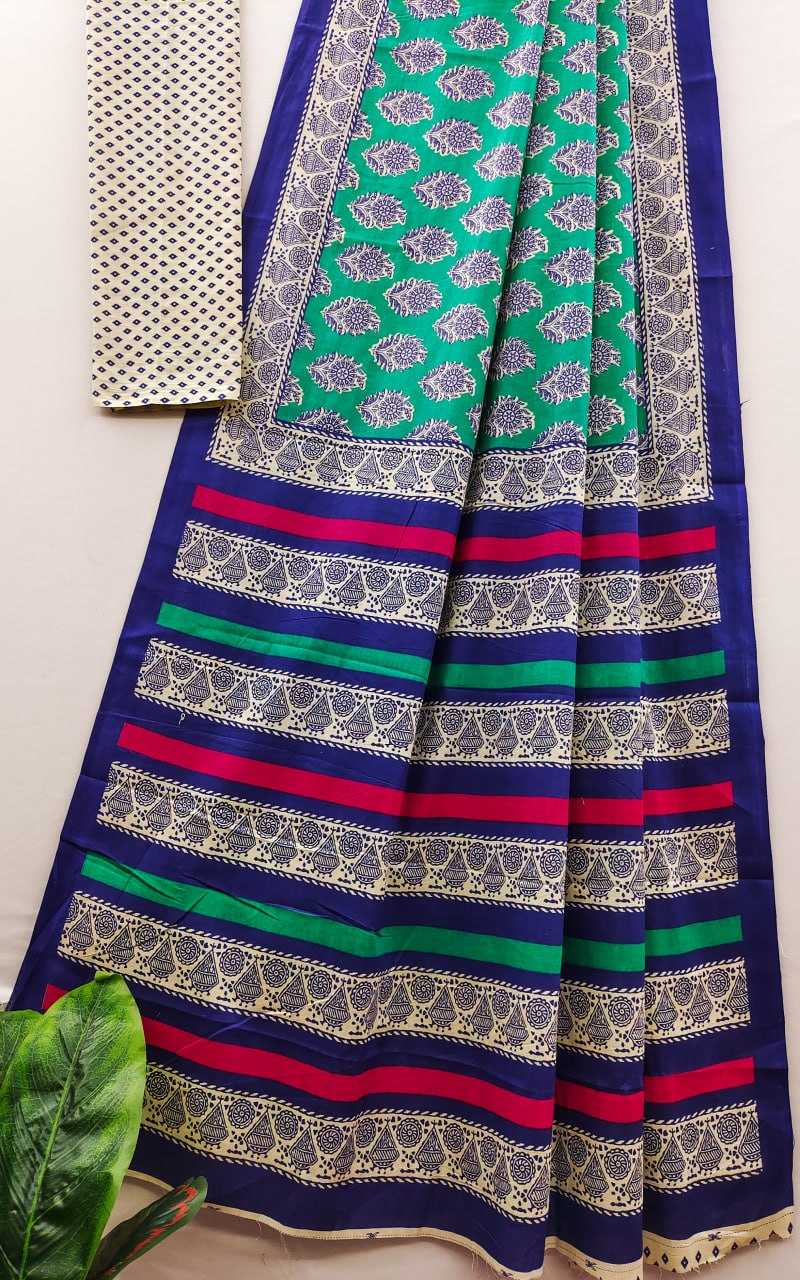 Ynf Cotton RIN229 93-10 Sarees Wholesale Printed Cotton Saree Cotton Sarees Mulmul Cotton Sarees Manufacturer