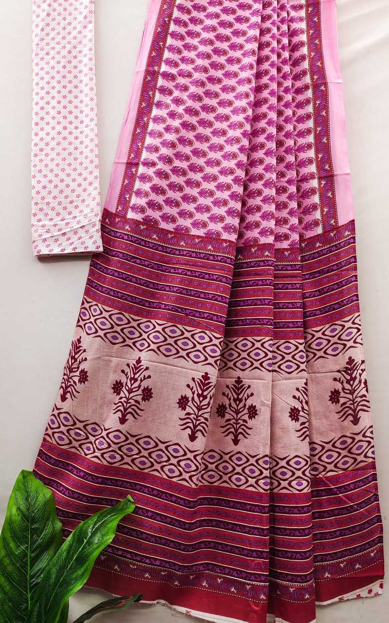 Ynf Cotton RIN229 93-11 Sarees Wholesale Printed Cotton Saree Cotton Sarees Mulmul Cotton Sarees Manufacturer