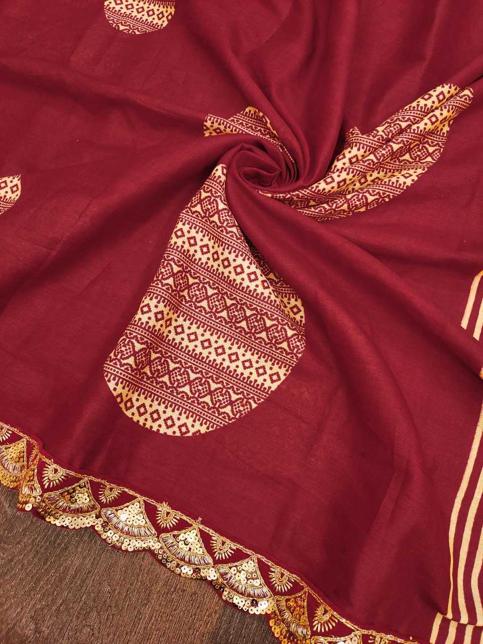 Ynf Cotton RIN229 DURGA Festive Collections Wholesale Durga Pooja Sarees Manufacturer