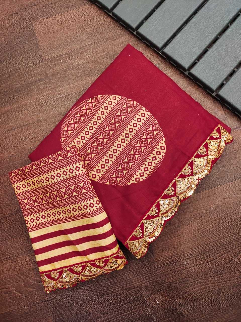 Ynf Cotton RIN229 DURGA Festive Collections Wholesale Durga Pooja Sarees Manufacturer