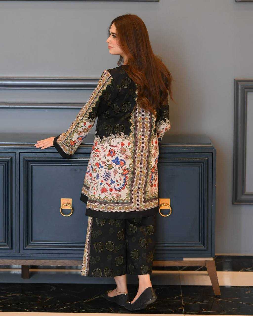 Ynf Crepe KESH141 1123 Kurti Wholesale Printed Kurtis Kurtis With Bottom Embroidered Kurtis Manufacturer
