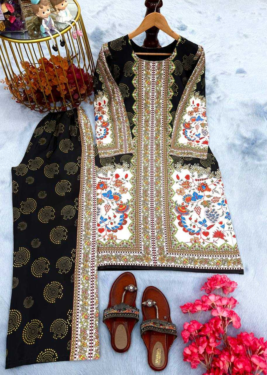 Ynf Crepe KESH141 1123 Kurti Wholesale Printed Kurtis Kurtis With Bottom Embroidered Kurtis Manufacturer