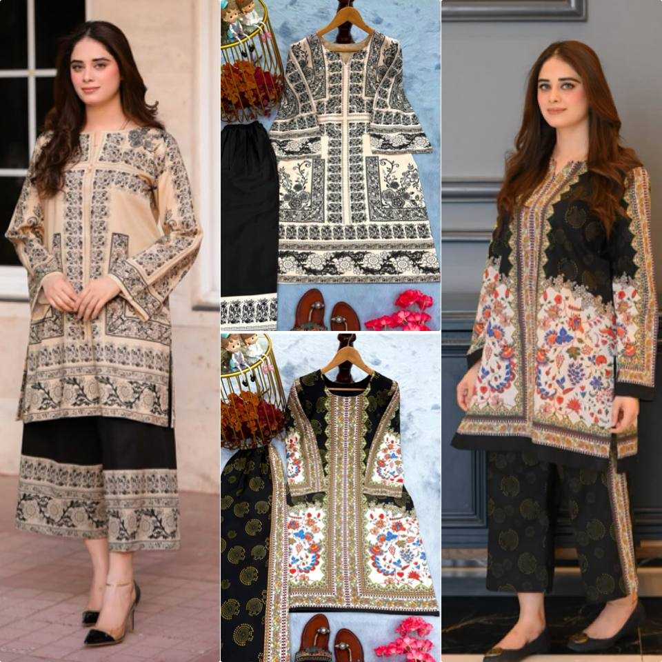 Ynf Crepe KESH141 1123 Kurti Wholesale Printed Kurtis Kurtis With Bottom Embroidered Kurtis Manufacturer