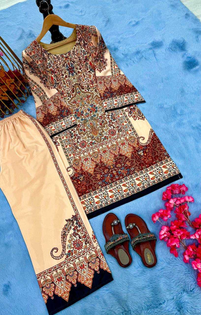 Ynf Crepe KESH141 1127 Western Wears Wholesale Co-ord Set Manufacturer