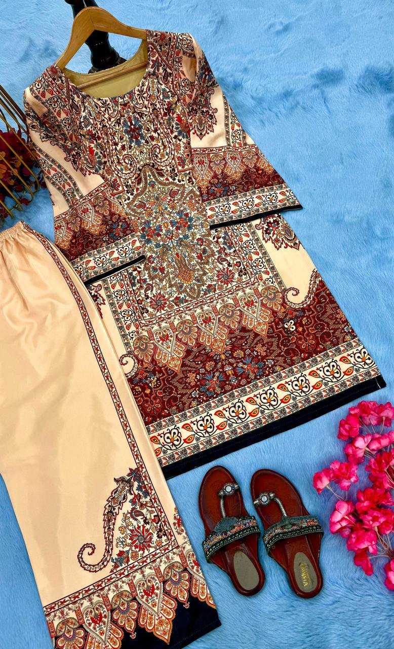 Ynf Crepe KESH141 1127 Western Wears Wholesale Co-ord Set Manufacturer