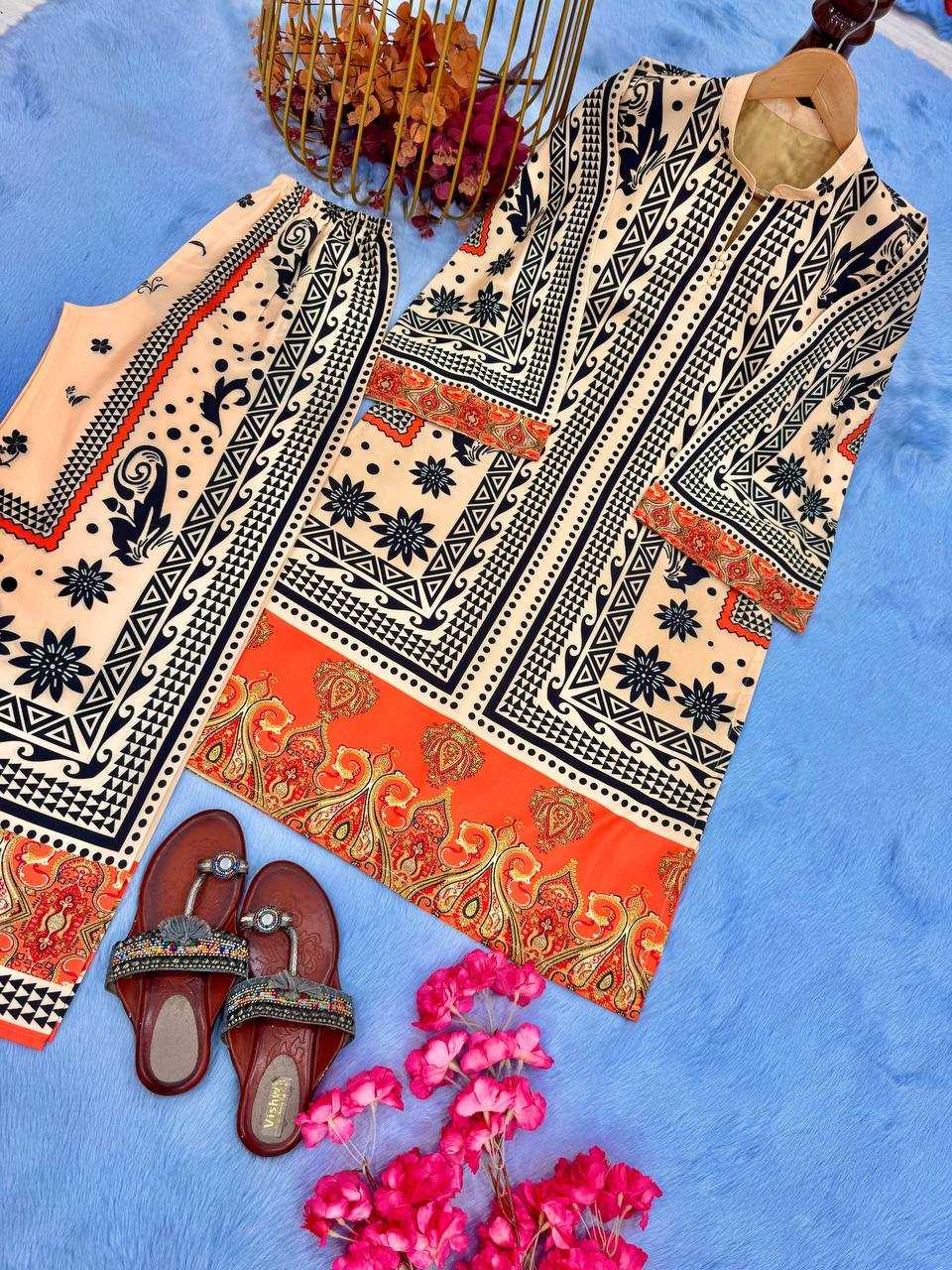Ynf Crepe KESH141 1127 Western Wears Wholesale Co-ord Set Manufacturer