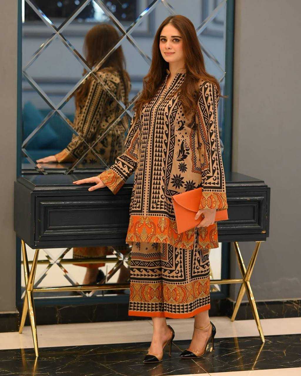 Ynf Crepe KESH141 1127 Western Wears Wholesale Co-ord Set Manufacturer