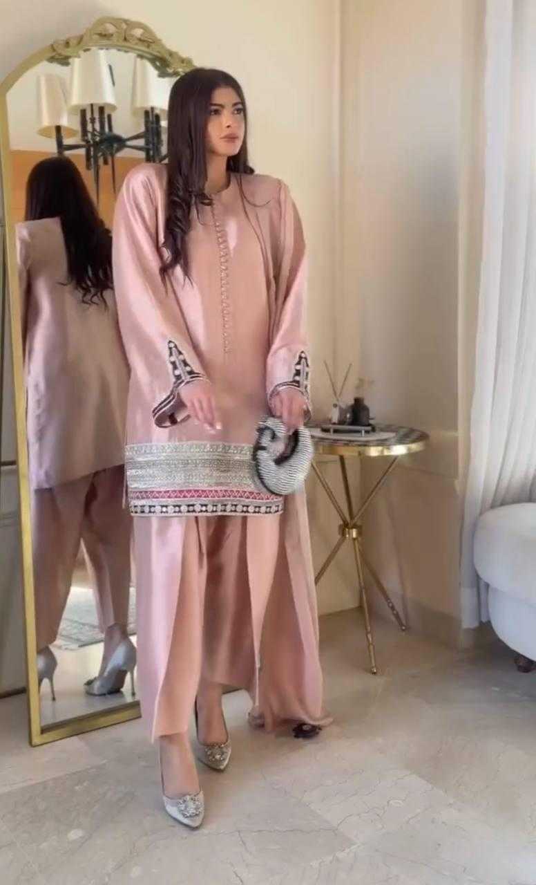 Ynf Crepe KESH512 1682 Suits & Dresses Wholesale Ladies Suits Embroidery Suits Palazzo Suit Manufacturer