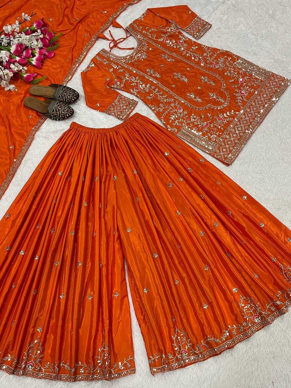 Ynf Crepe KESH515 3049 Suits & Dresses Wholesale Sharara Salwar Suits Embroidery Suits Designer Suits Manufacturer