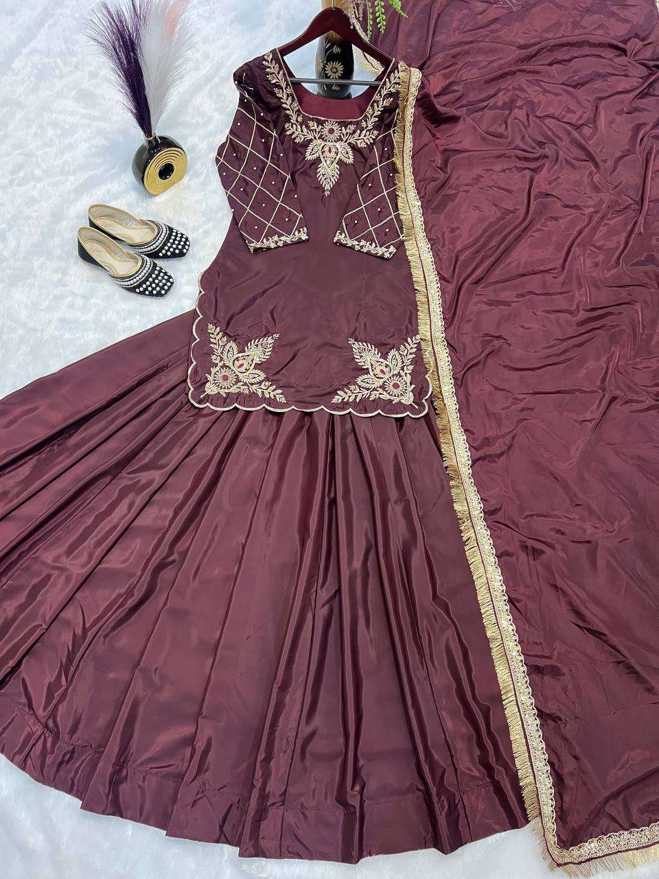 Ynf Crepe KESH515 448 Suits & Dresses Wholesale Wedding Suits Designer Suits Handwork Suits Manufacturer