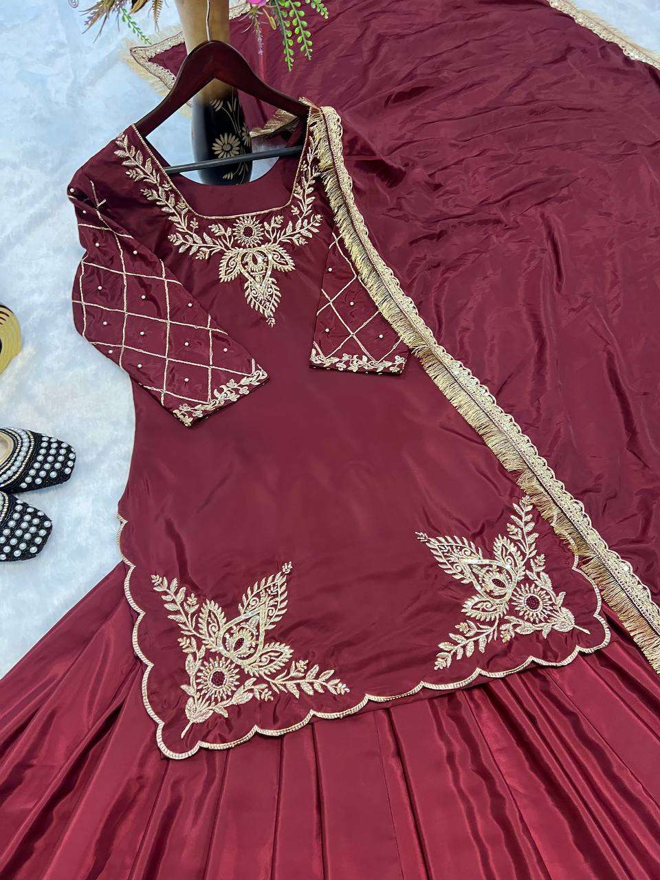 Ynf Crepe KESH515 448 Suits & Dresses Wholesale Wedding Suits Designer Suits Handwork Suits Manufacturer