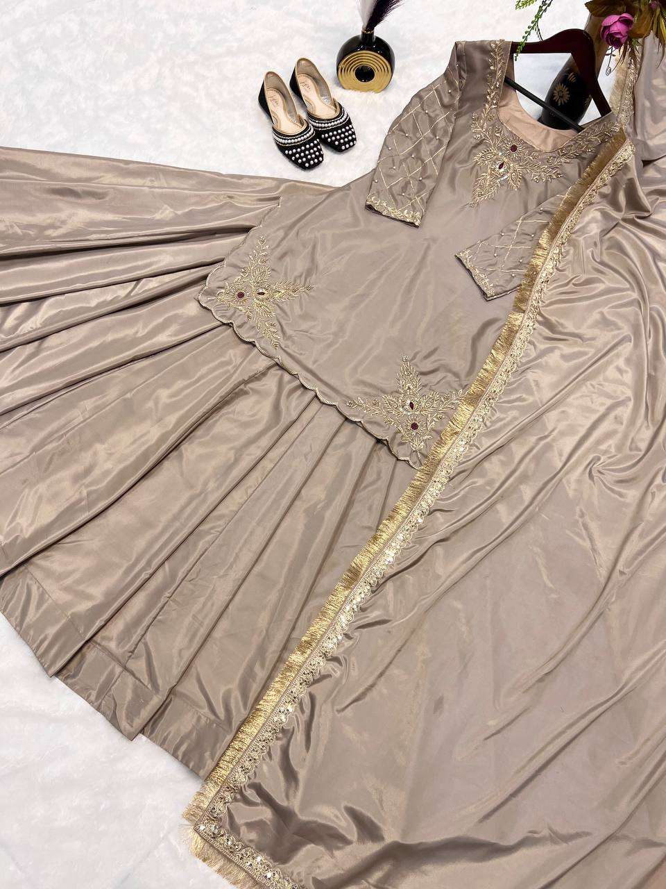 Ynf Crepe KESH515 448 Suits & Dresses Wholesale Wedding Suits Designer Suits Handwork Suits Manufacturer