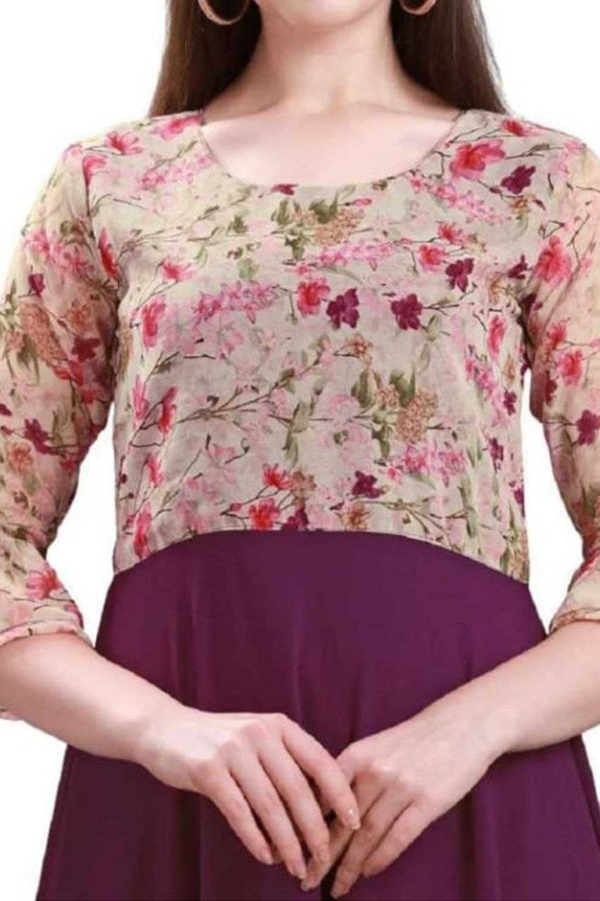 Ynf Crepe KESH559 302 Suits & Dresses Western Wears Festive Collections Wholesale Party Wear Dresses Printed Dresses Georgette Dresses Manufacturer
