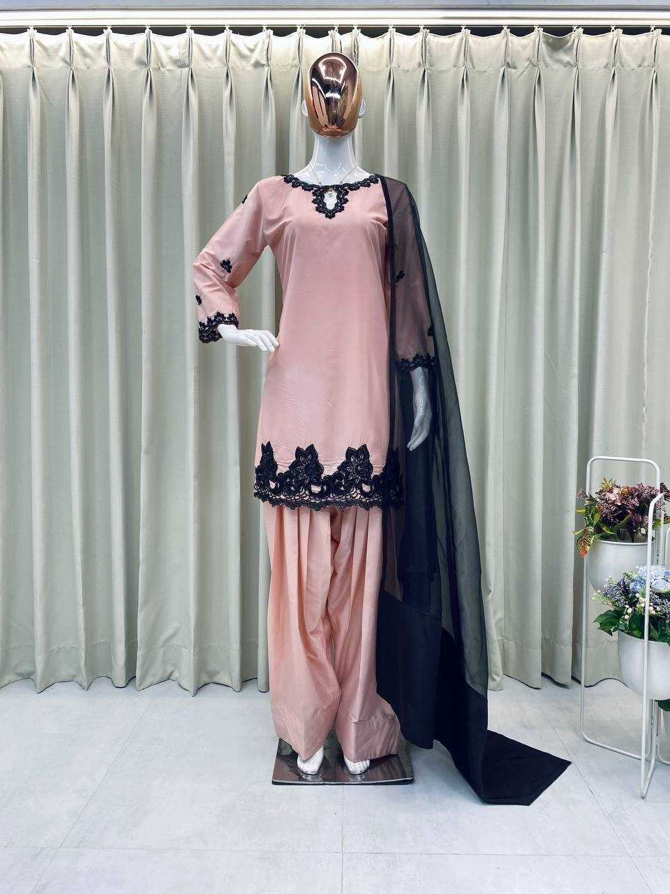 Ynf Crepe RIN110 371 Suits & Dresses Wholesale Sharara Salwar Suits Embroidery Suits Party wear suits Manufacturer