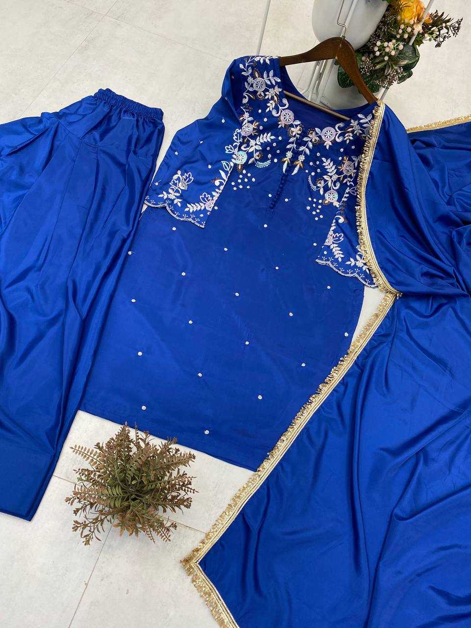 Ynf Crepe RIN110 374 Suits & Dresses Wholesale Sharara Salwar Suits Embroidery Suits Party wear suits Manufacturer