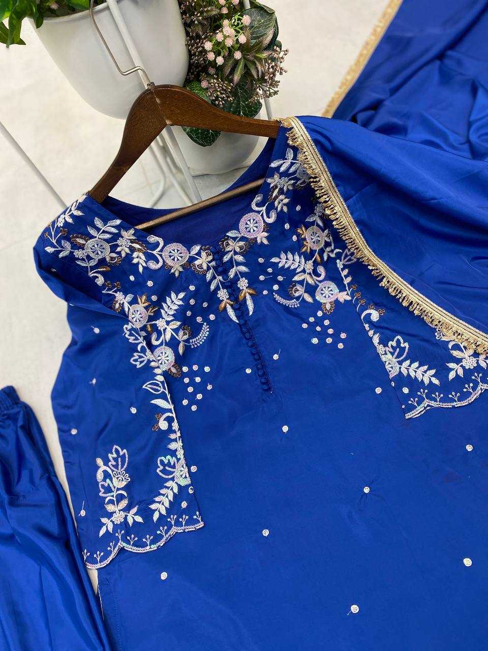 Ynf Crepe RIN110 374 Suits & Dresses Wholesale Sharara Salwar Suits Embroidery Suits Party wear suits Manufacturer
