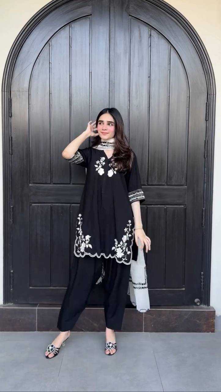 Ynf Crepe RIN110 377 Suits & Dresses Wholesale Ladies Suits Embroidery Suits Ladies Salwar Suits Manufacturer