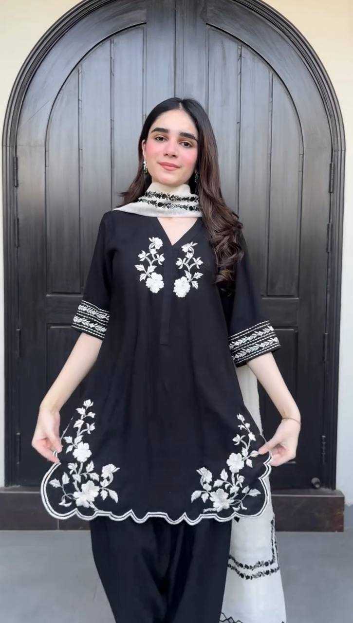 Ynf Crepe RIN110 377 Suits & Dresses Wholesale Ladies Suits Embroidery Suits Ladies Salwar Suits Manufacturer