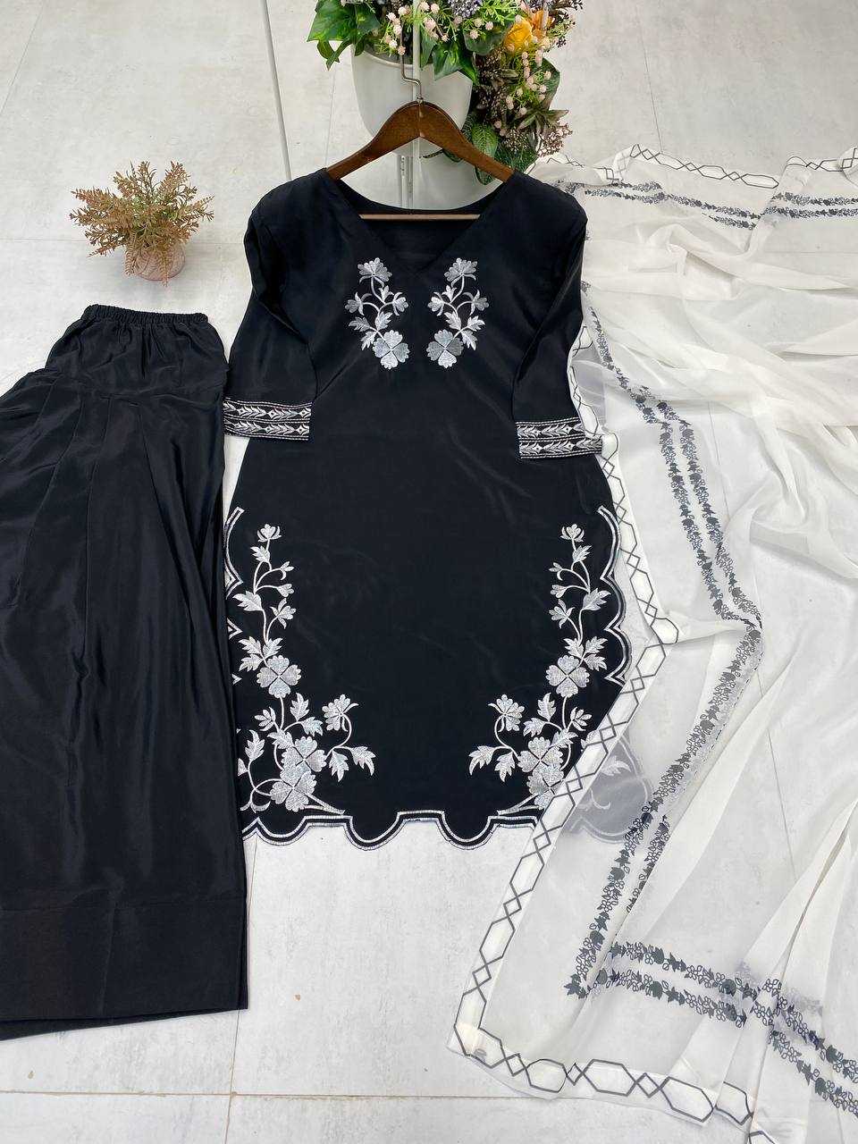 Ynf Crepe RIN110 377 Suits & Dresses Wholesale Ladies Suits Embroidery Suits Ladies Salwar Suits Manufacturer
