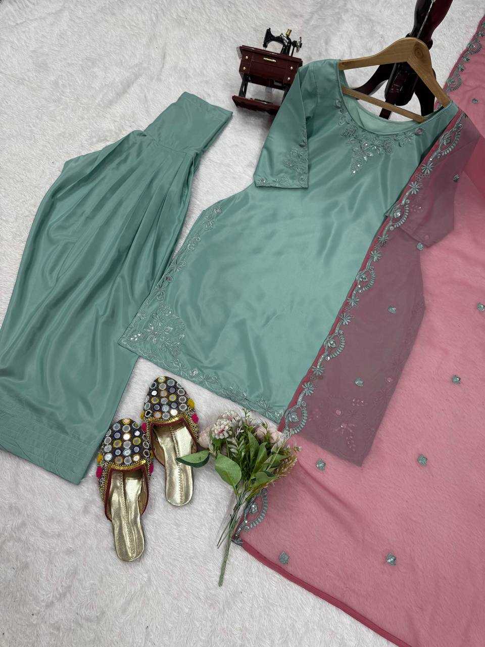 Ynf Crepe RIN162 5894 Suits & Dresses Wedding Collections Festive Collections Wholesale Ladies Salwar Suits Party Wear Dresses Wedding Outfits Manufacturer