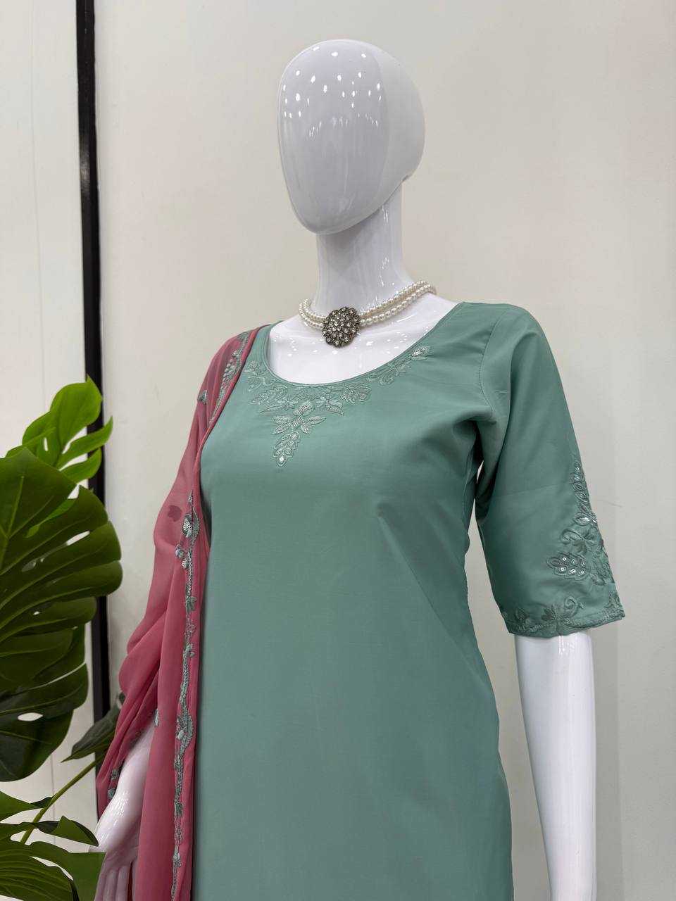 Ynf Crepe RIN162 5894 Suits & Dresses Wedding Collections Festive Collections Wholesale Ladies Salwar Suits Party Wear Dresses Wedding Outfits Manufacturer