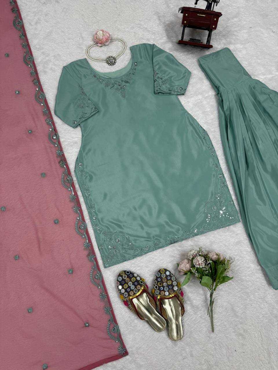 Ynf Crepe RIN162 5894 Suits & Dresses Wedding Collections Festive Collections Wholesale Ladies Salwar Suits Party Wear Dresses Wedding Outfits Manufacturer