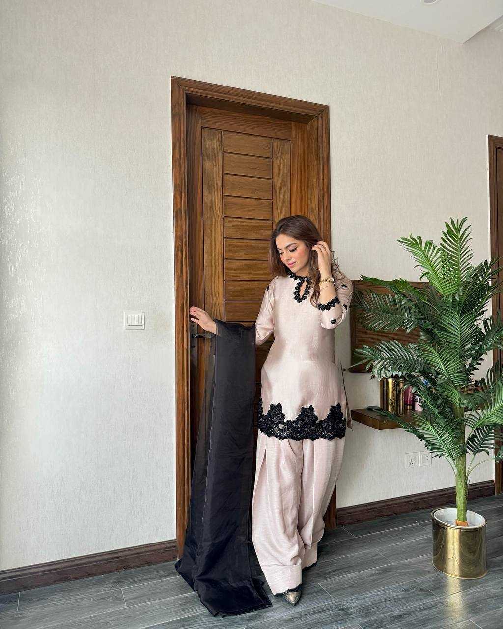 Ynf Crepe RIN197 4841 3701 Suits & Dresses Wholesale Party wear suits Bridal Suits Designer Suits Manufacturer